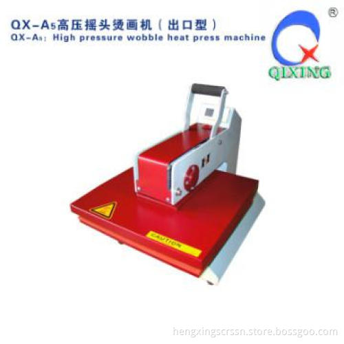 QX-A5 High pressure wobble heat press machine